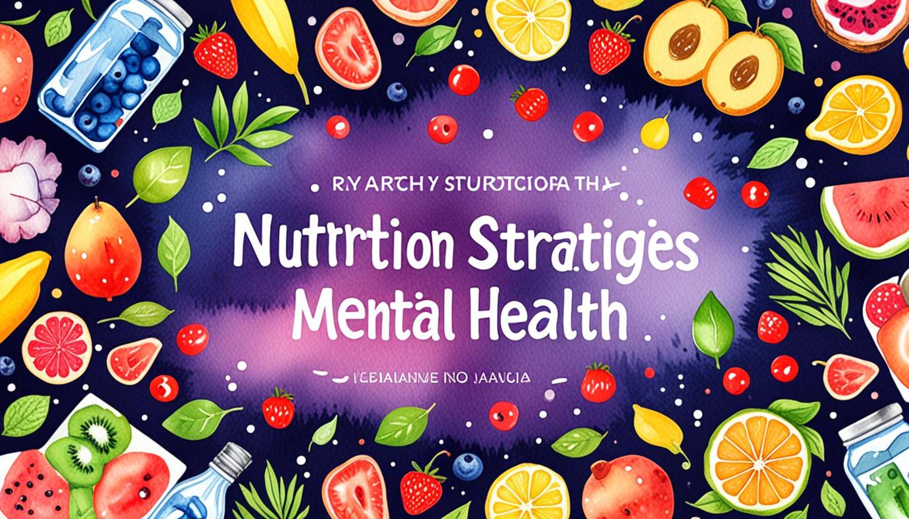 Nutrition strategies that promote mental and emotional health