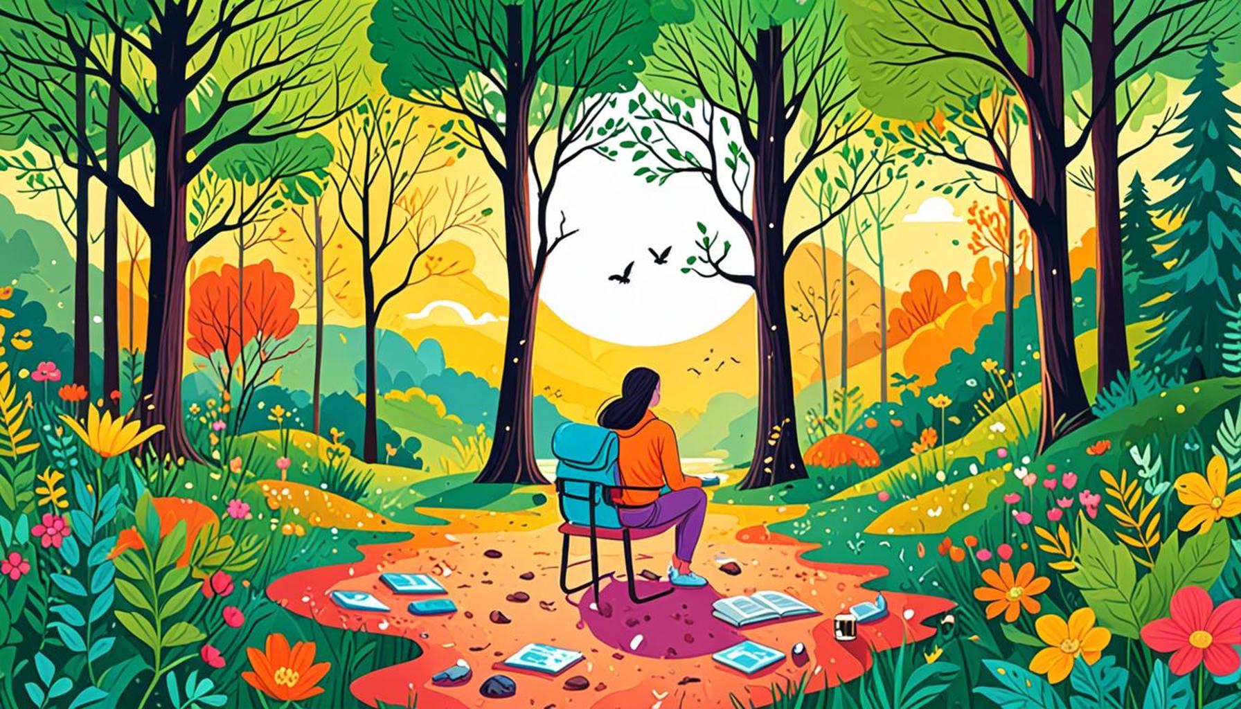 The connection between nature and mental well-being: benefits of spending time outdoors